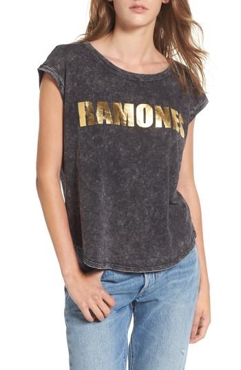 Women's Mimi Chica Ramones Stonewashed Tee