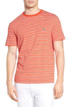 Men's Lacoste Striped T-shirt (xxl) - Red