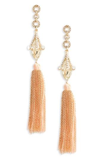 Women's Leith Crystal Fringe Earrings