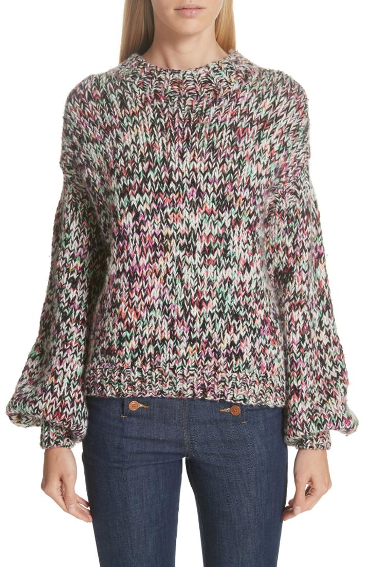 Women's Ulla Johnson Rhea Merino Wool Sweater