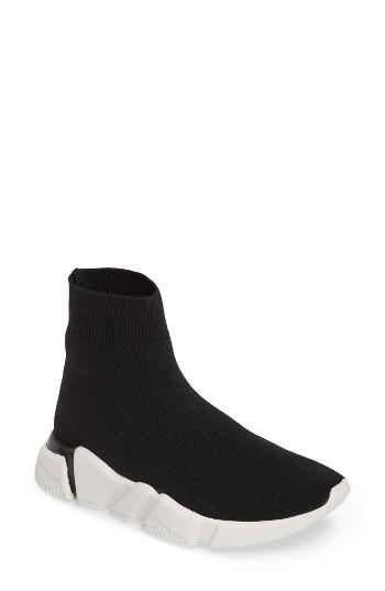 Women's Jeffrey Campbell Redman High-top Sock Sneaker .5 M - Black