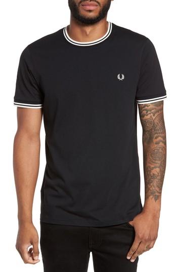 Men's Fred Perry Contrast Trim T-shirt