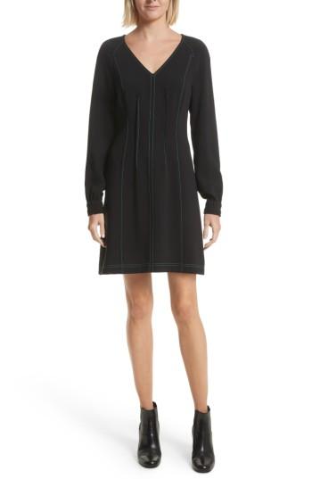 Women's Grey Jason Wu Contrast Stitch Dress
