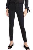 Women's Madewell 9-inch High Waist Tuxedo Stripe Skinny Jeans