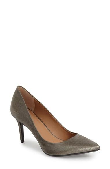 Women's Calvin Klein 'gayle' Pointy Toe Pump M - Black