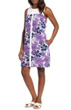 Women's Tommy Bahama Blissful Blooms Shift Dress - Purple