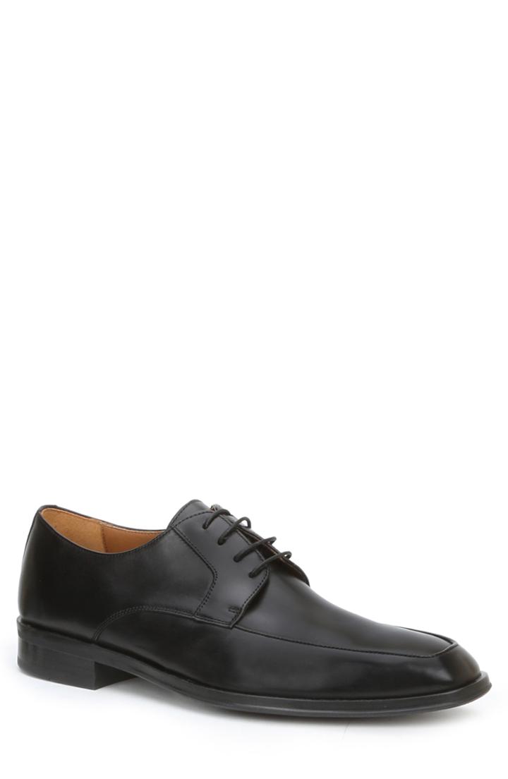 Men's Bruno Magli Novara Apron Toe Derby .5 M - Black