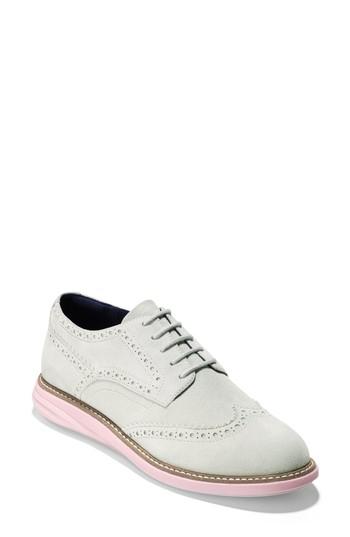 Women's Cole Haan Grandevolution Shortwing Oxford Sneaker B - Grey