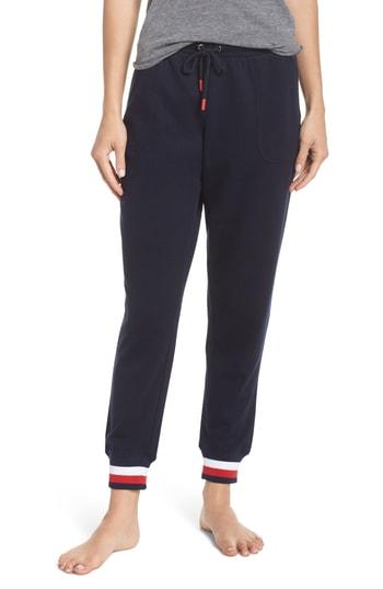 Women's Tommy Hilfiger Stripe Jogger Pants - Blue