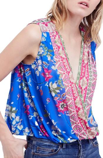Women's Free People Havana Muscle Tank - Blue