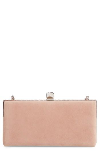 Jimmy Choo Celeste Suede Clutch -