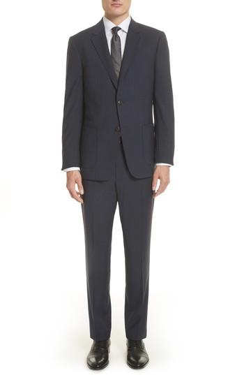 Men's Z Zegna Techmerino(tm) Trim Fit Solid Wool Suit