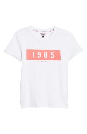 Women's Tommy Jeans Bold 1985 Tee - White
