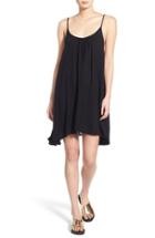Women's Roxy 'windy' Scoop Neck Shift Dress - Black