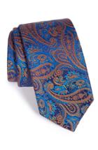 Men's Robert Talbott Paisley Silk Tie, Size - Blue