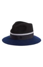 Women's Maison Michel Rico Fur Felt Hat - Black