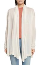 Women's Theory Featherweight Cashmere Cardigan - White