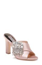 Women's Badgley Mischka Farrah Sandal .5 M - Pink