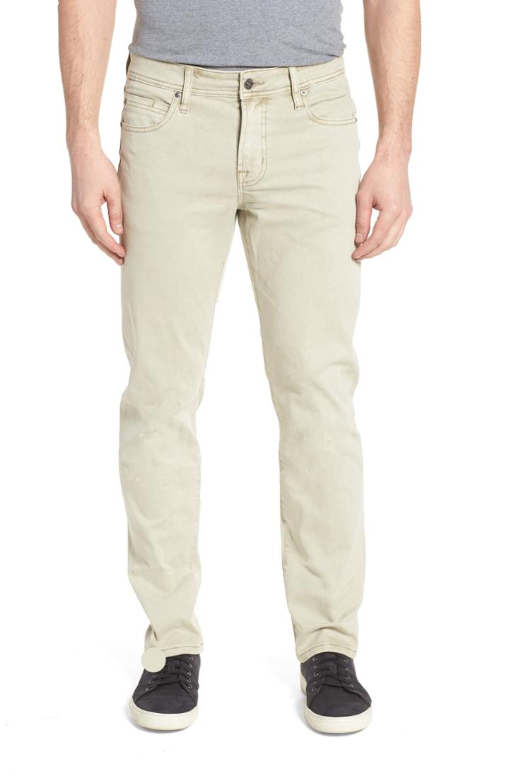Men's Liverpool Jeans Co. Regent Relaxed Fit Straight Leg Jeans X 30 - Beige