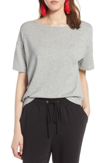 Women's Halogen Lightweight Sweater - Grey