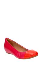 Women's Clarks 'alitay Susan' Cap Toe Flat M - Pink