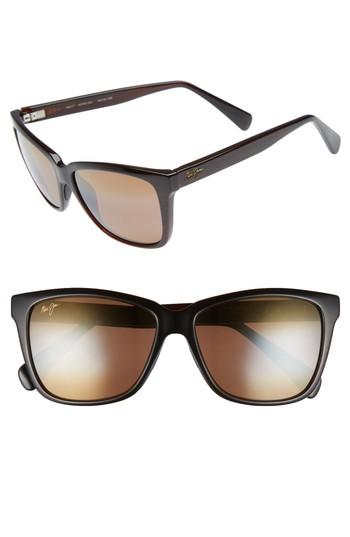 Women's Maui Jim 56mm Jacaranda Polarized Sunglasses -