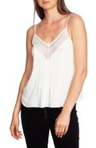 Women's 1.state Lace Inset Camisole, Size - White