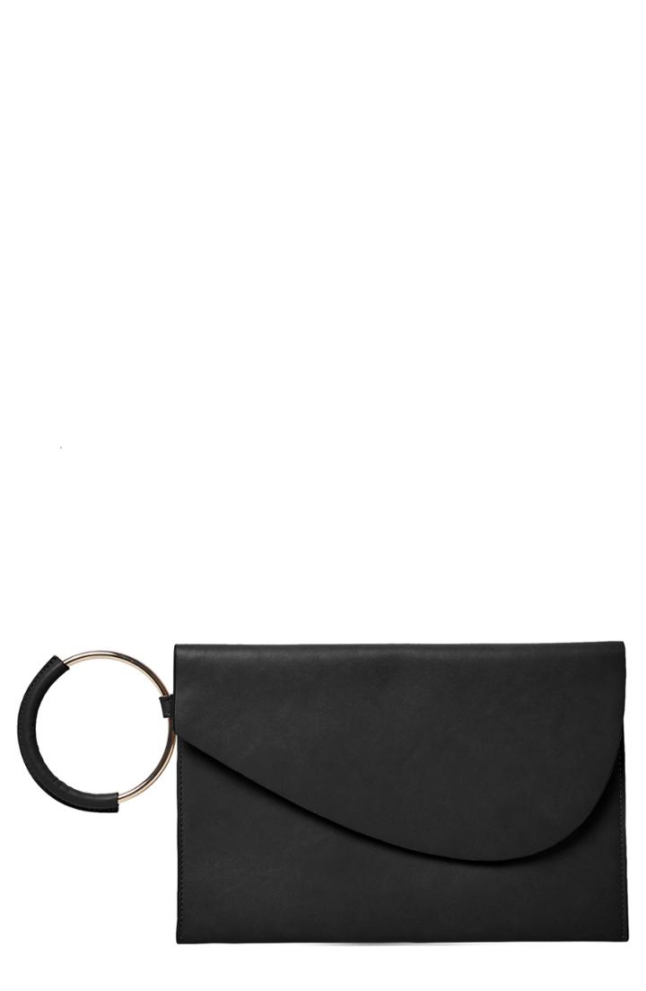 Urban Originals Paris Nights Vegan Leather Clutch - Black