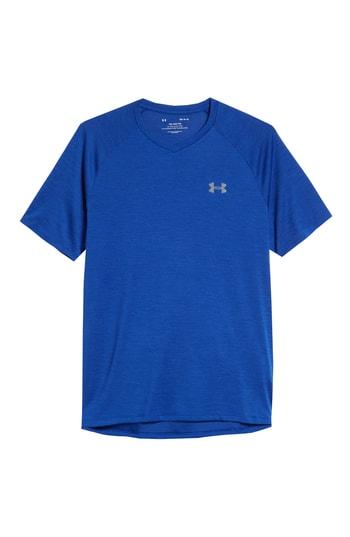 Men's Under Armour Loose Fit Tech Tee - Blue