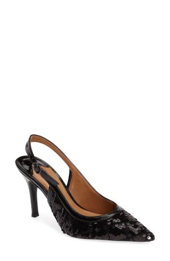 Women's J. Renee Chinaetta Slingback Pump .5 Aa - Black