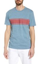 Men's Faherty Surf Stripe Pocket T-shirt - Blue