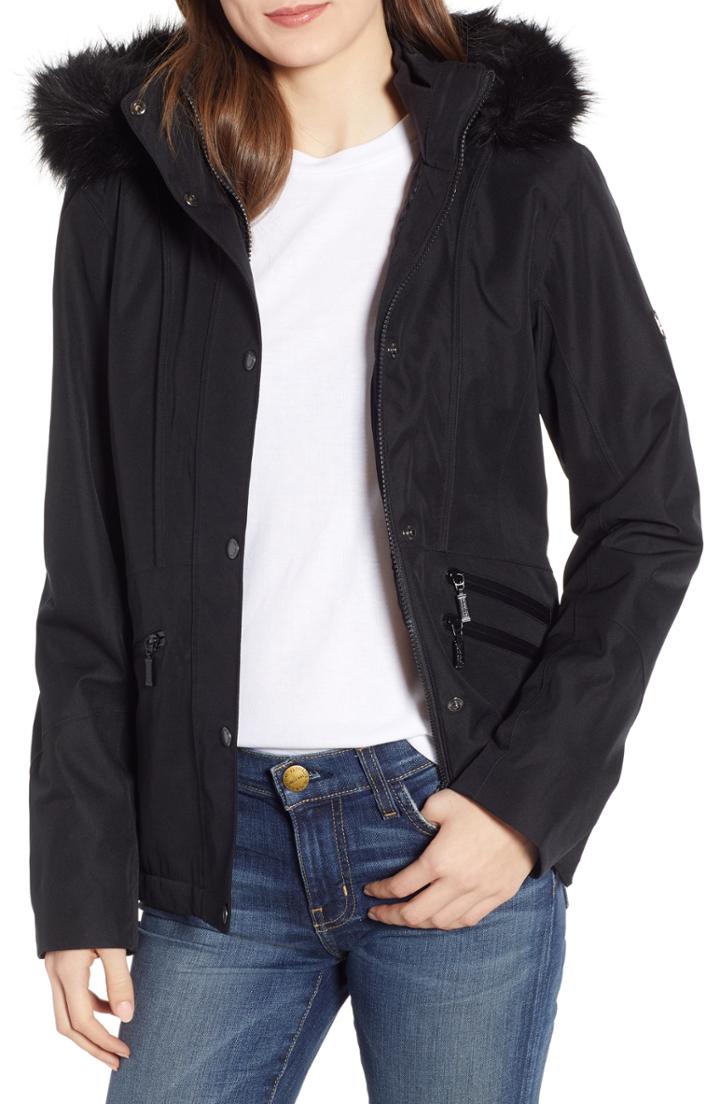 Women's Barbour San Carlos Waterproof Jacket Us / 10 Uk - Black