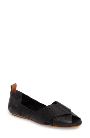 Women's Mercedes Castillo Amaia Flat M - Black