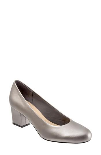 Women's Trotters 'candela' Pump .5 M - Grey