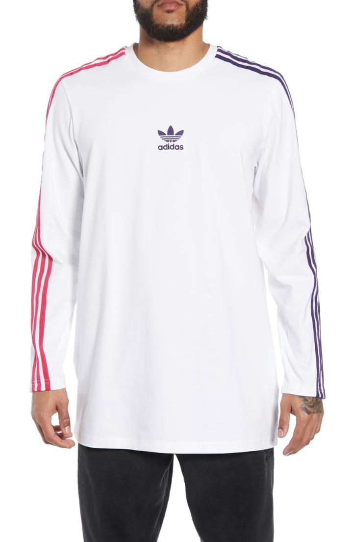 Men's Adidas Originals 3-stripes Long Sleeve T-shirt