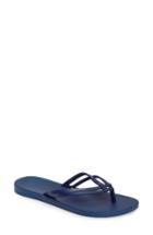 Women's Ipanema Hashtag Flip Flop M - Blue