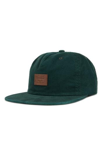 Men's Brixton Grade Ii Uc Snapback Baseball Cap - Green
