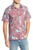 Men's Hurley Lush Woven Shirt - Blue