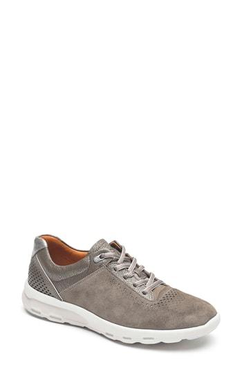 Women's Rockport Let's Walk Ubal Sneaker M - Grey