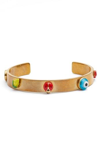 Women's Tory Burch Crazy Charms Cuff