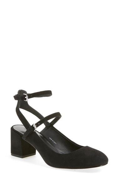 Women's Rebecca Minkoff 'brooke' Ankle Strap Pump M - Black