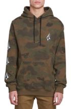 Men's Volcom Deadly Stones Hoodie - Green