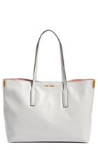 Miu Miu Large Calfskin Leather Shopper -