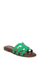 Women's Sam Edelman Bay Cutout Slide Sandal M - Green