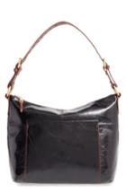 Hobo 'charlie' Leather Shoulder Bag - Black