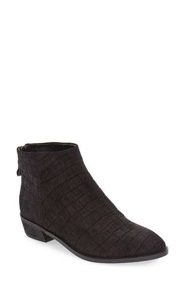 Women's Kelsi Dagger Brooklyn 'cumberland' Croc Embossed Bootie