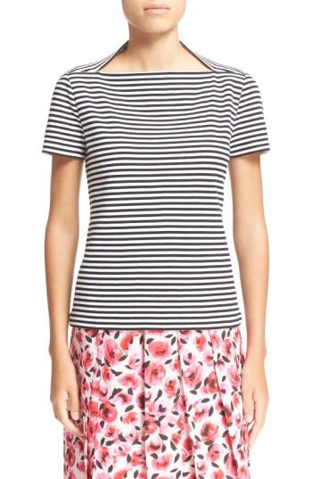Women's Kate Spade New York Stripe Cotton Tee