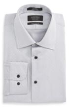 Men's Nordstrom Men's Shop Traditional Fit Non-iron Dress Shirt .5 32/33 - Grey