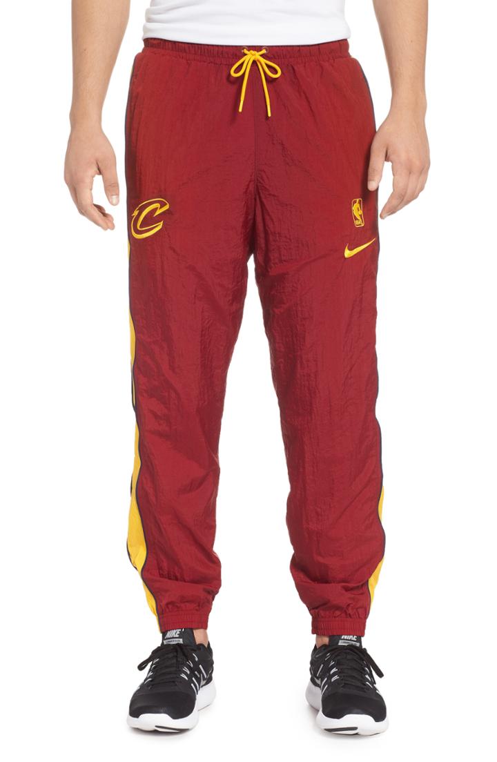 Men's Nike Cleveland Cavaliers Tracksuit Pants R - Red