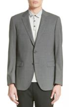 Men's Lanvin Tropical Wool Suit Jacket Eu - Grey